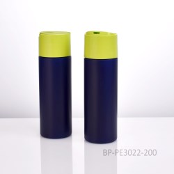 Plastic Squeeze Bottle With Wide Disc Cap 200ml